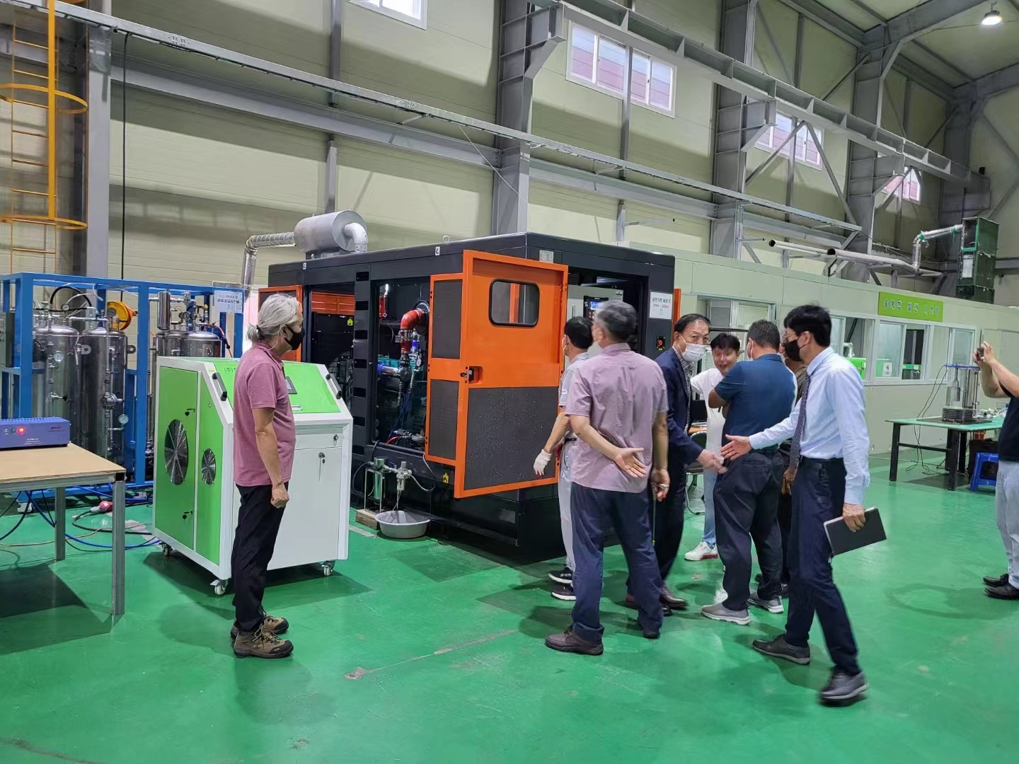 沃克能源水燃料氫氧機(jī)遠(yuǎn)銷韓國，備受好評！